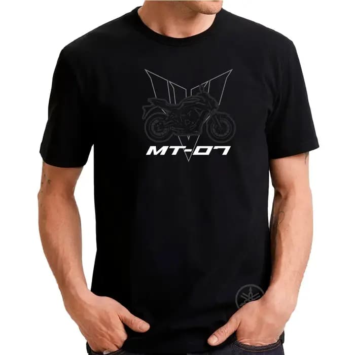 T-Shirt de marque de moto classique MT-07 pour hommes et femmes