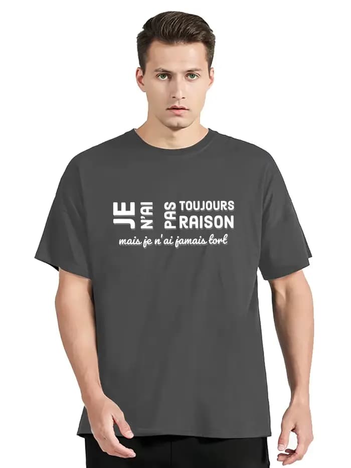 T-shirt homme et femme