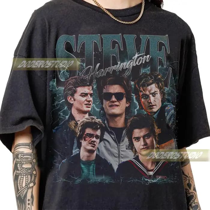 T-shirt rétro Steve Harrington