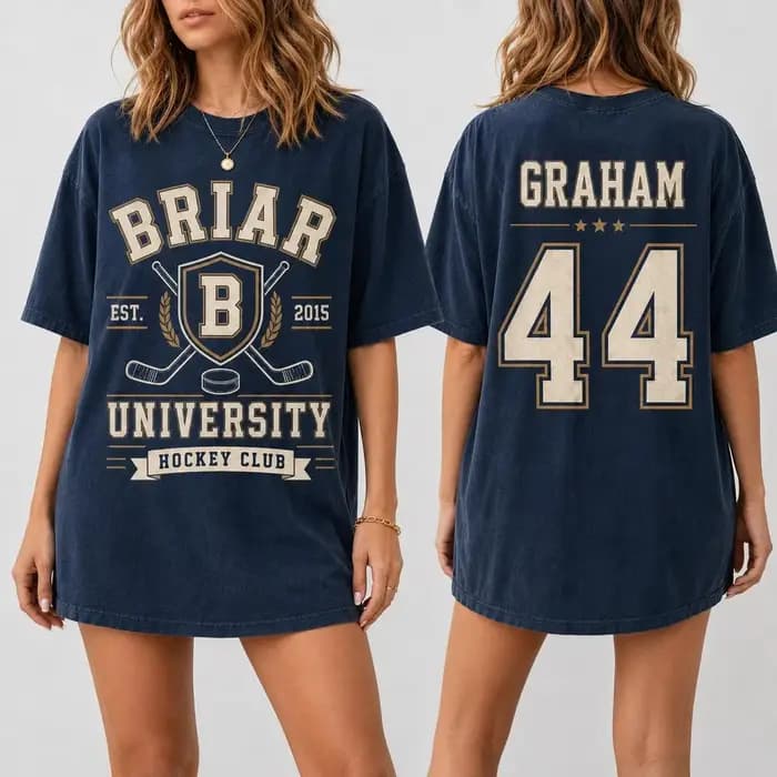T-shirt Unisexe 2026 Off Campus Graham 44 – Coton Y2K Tendance Été – Haut à Manches Courtes de Haute Qualité – Streetwear