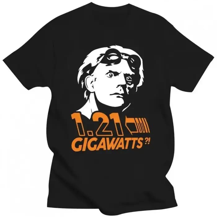 Vêtements pour hommes Doc Brown Back To The Future 1.21 Gigawatts