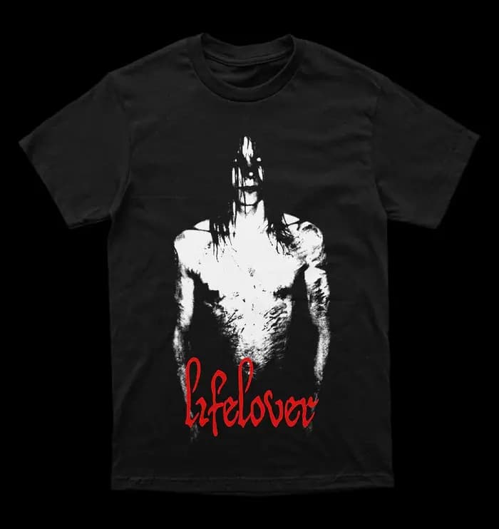 T-shirt unisexe en coton imprimé style Harajuku Rock Y2K rétro punk