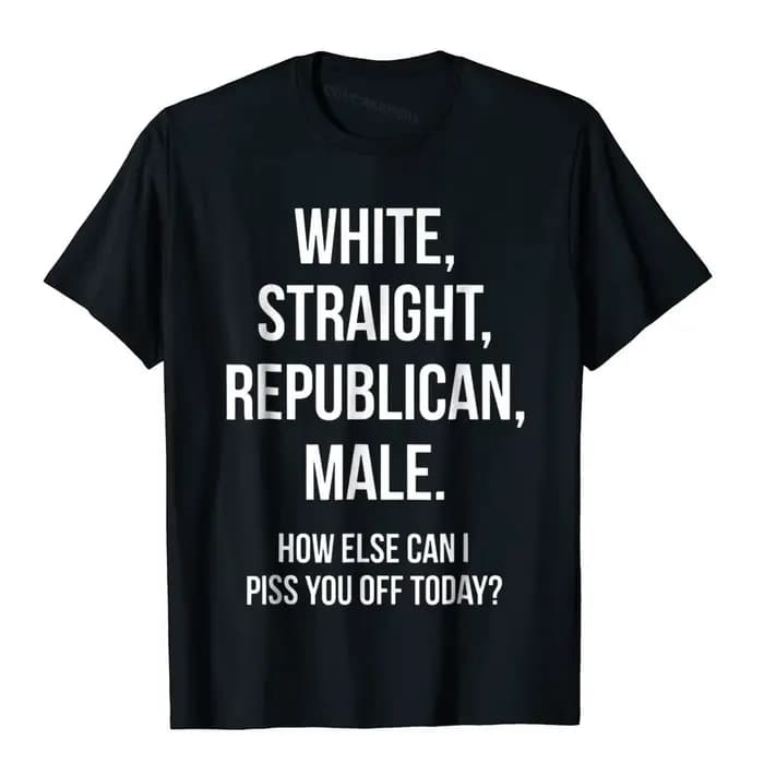 T-shirt imprimé en coton pour hommes