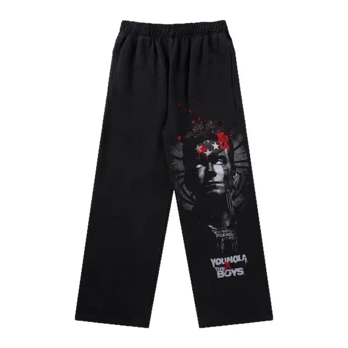 Pantalons de sport personnalisés européens et américains pour hommes