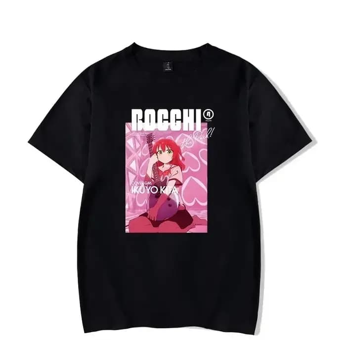 T-shirt confortable à manches courtes avec motif Hip-Hop