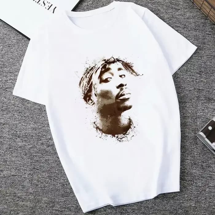 American Ripper Tupac 2pac T-shirt pour femme, Hip Hop T-shirt pour femme, T-shirt d'été à manches c
