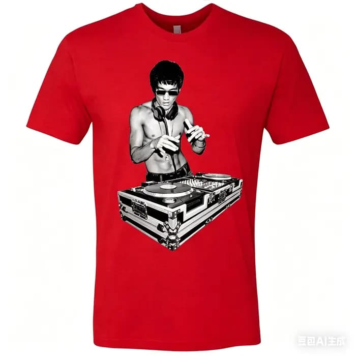 T-shirt DJ Lee inspiré de Bruce