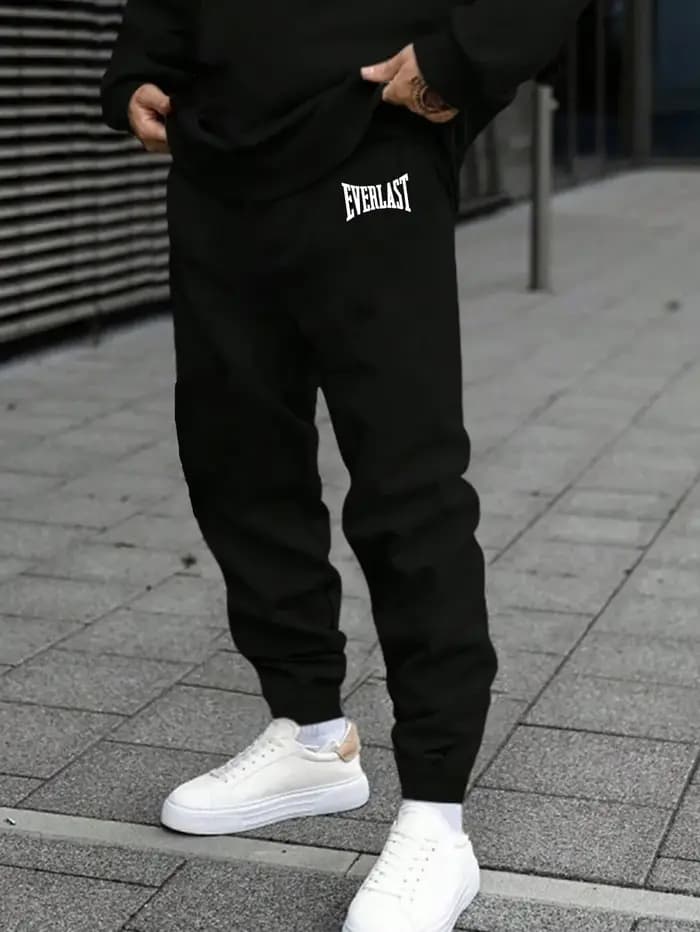 Jogging hommes survêtement imprimé sweat pantalons de survêtement sport décontracté une pièce hauts