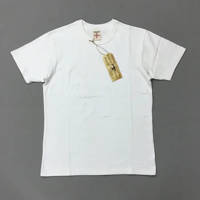 BOB DONG 300gr T-shirts de base été coton lourd T-shirts unis pour hommes