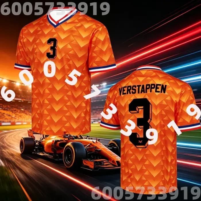 T-shirt Col V Séchage Rapide 2026 Été Active Verstappen 3 Motorsport Sports pour Hommes, Femmes, Adultes, Famille, Enfants, Parents et Enfants
