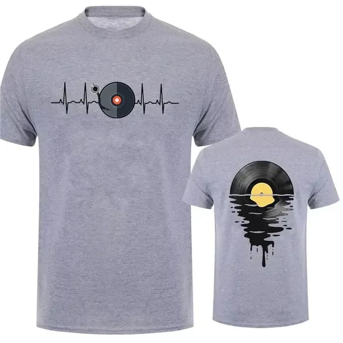 Amoureux de la musique t-shirts pour hommes femmes DJ