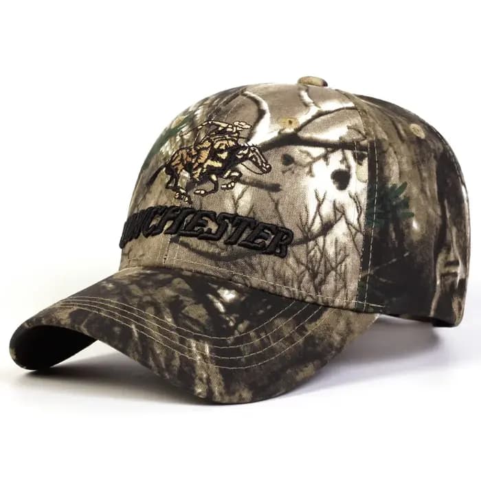 Nouvelle casquette de baseball Winchester Sports CAMO, casquettes de pêche pour hommes, chapeau de c