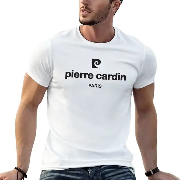 T-shirt blanc à séchage rapide pour homme