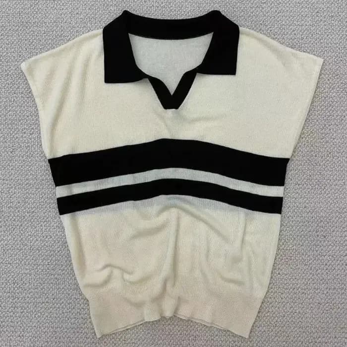 T-shirt Baggy Blanc en Coton pour Femme