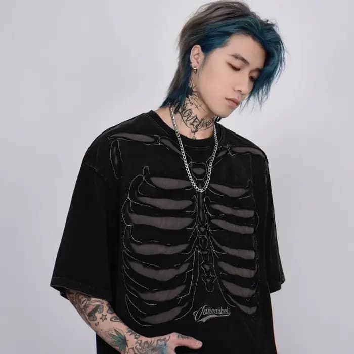 T-Shirt à Manches Courtes pour Homme