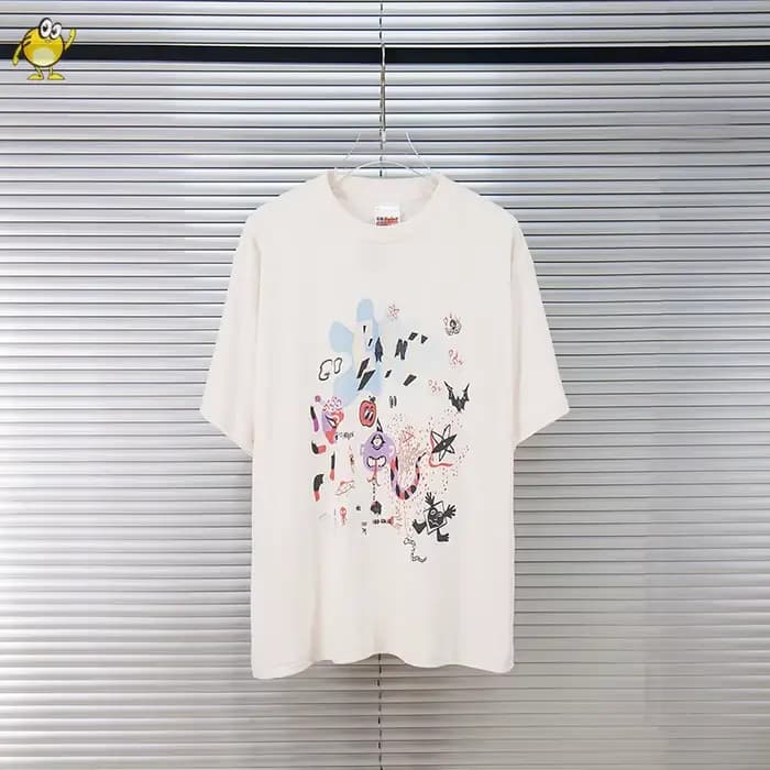 T-shirt Streetwear Lavé SAINT Homme Femme – Qualité Supérieure