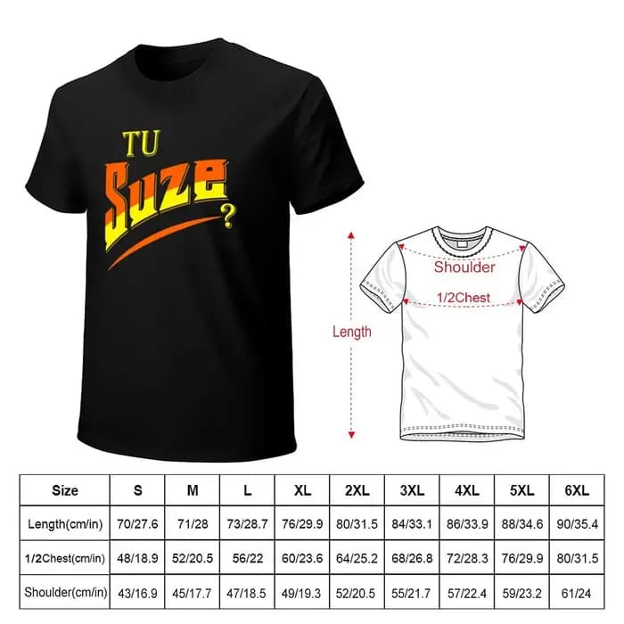 Vous suze T-Shirt classique vintage anime chemise été 2025