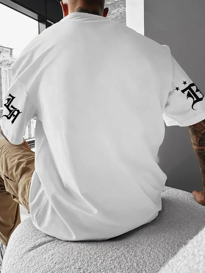 T-shirt imprimé pour hommes