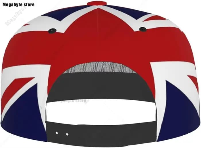 Casquette de baseball britannique réglable unisexe