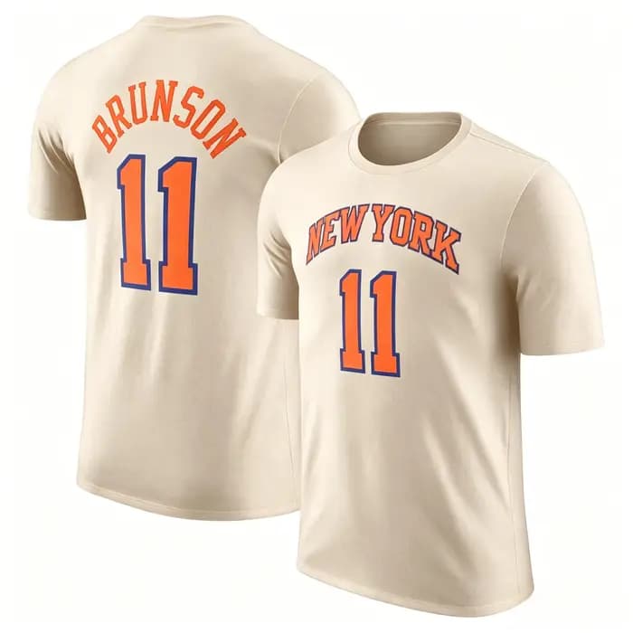 T-shirt de sport respirant Brunson 11 en coton 100% pour homme