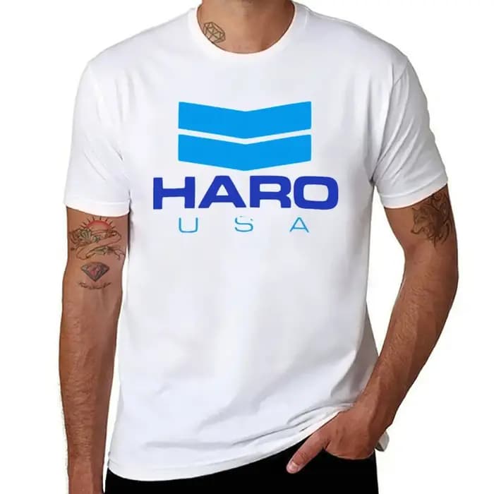 Vintage Haro Bmx T-Shirt anime T-Shirt hommes t-shirts graphiques T-Shirt