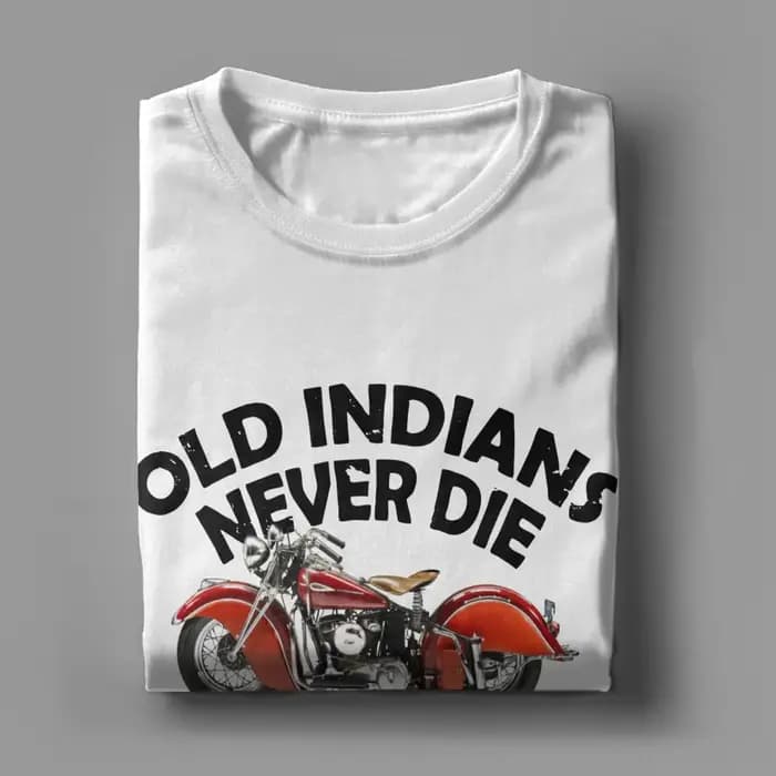 T-shirt rétro pour motards