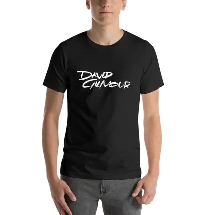 Gilmour David T-Shirt pour hommes