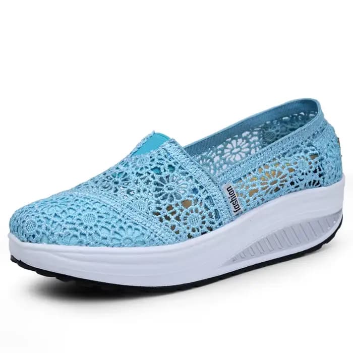 BeckyWalk-Chaussures décontractées en toile pour femmes