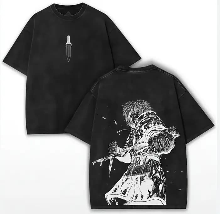 T-shirt unisexe Vinland Saga, nouveau modèle, pour les amateurs d'anime, surdimensionné, vêtements t