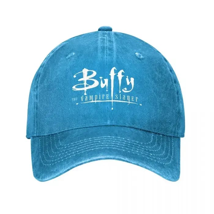 Casquette de baseball en jean délavé Buffy The Vampire Slayer