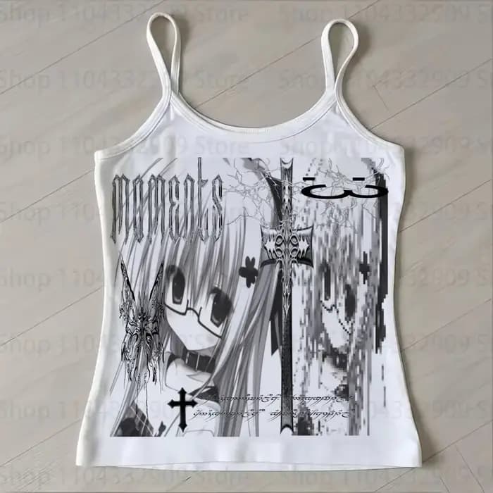 Crop tops à bretelles pour femmes