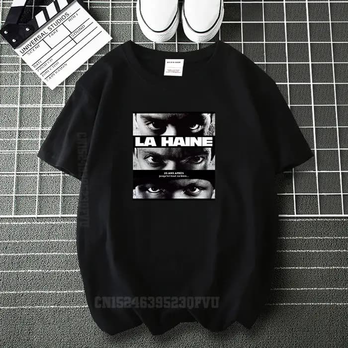 1995 La Haine film coton T-Shirts hommes femmes Hip Hop t-shirts occasionnels été marque Camisas Hom