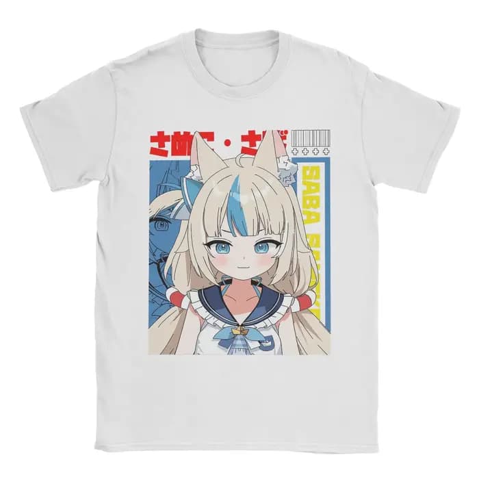 T-Shirt homme Saba Sameko Smug Vintage 100% coton t-shirts manches courtes