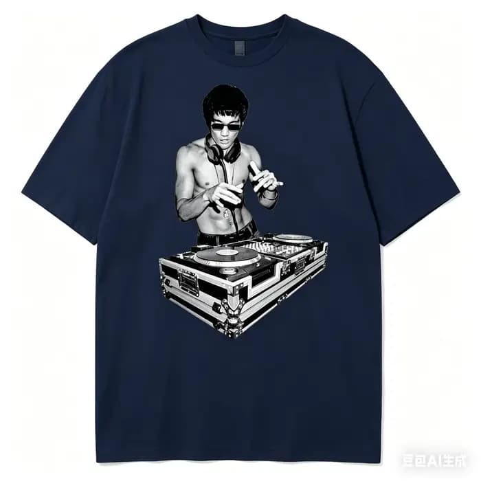 T-shirt DJ Lee inspiré de Bruce