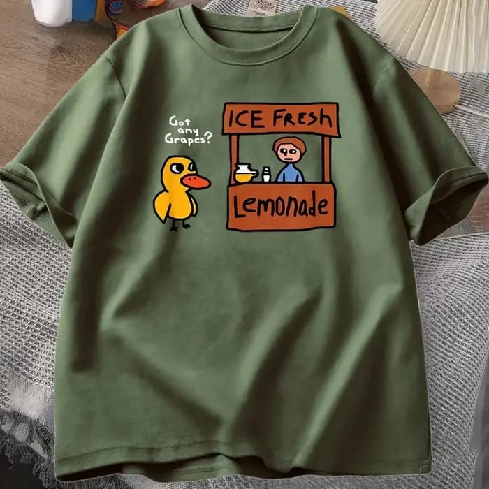 T-shirt à manches courtes et col rond pour hommes et femmes