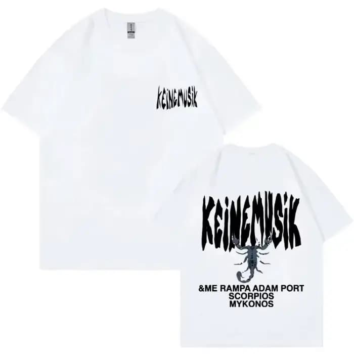 Été Keinemusik X Pacha graphique t-shirt hommes femmes Hip Hop mode Vintage T-shirts