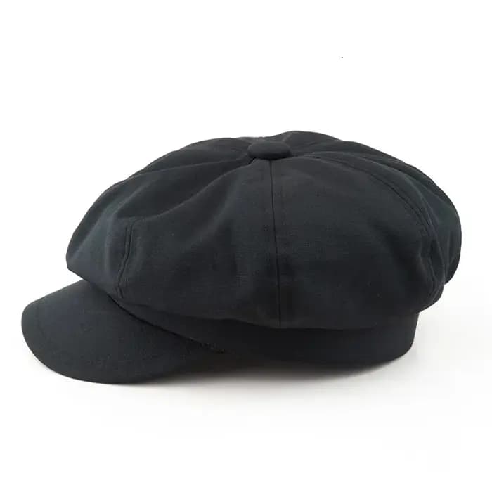Casquette de journal en toile pour hommes, chapeau de peintre à la mode, béret en coton de haute qua