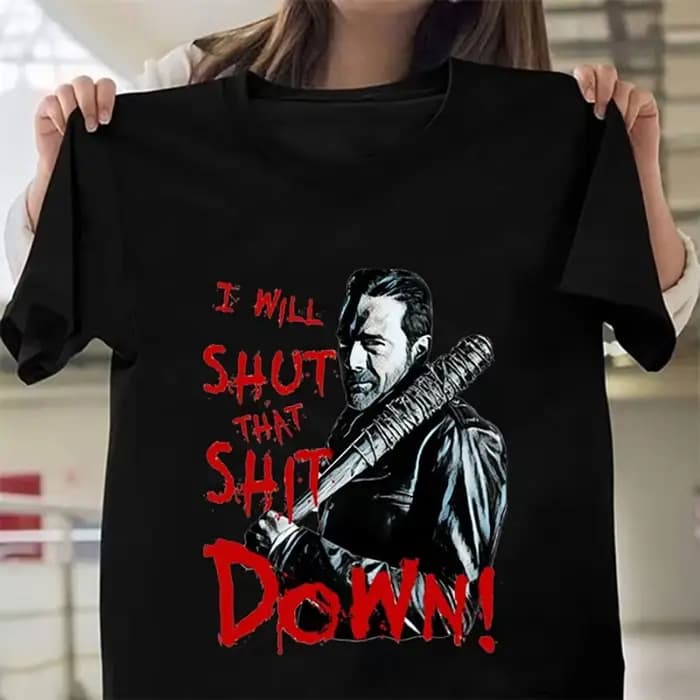 The Walking Dead t-shirt été Cool à manches courtes unisexe mode ample
