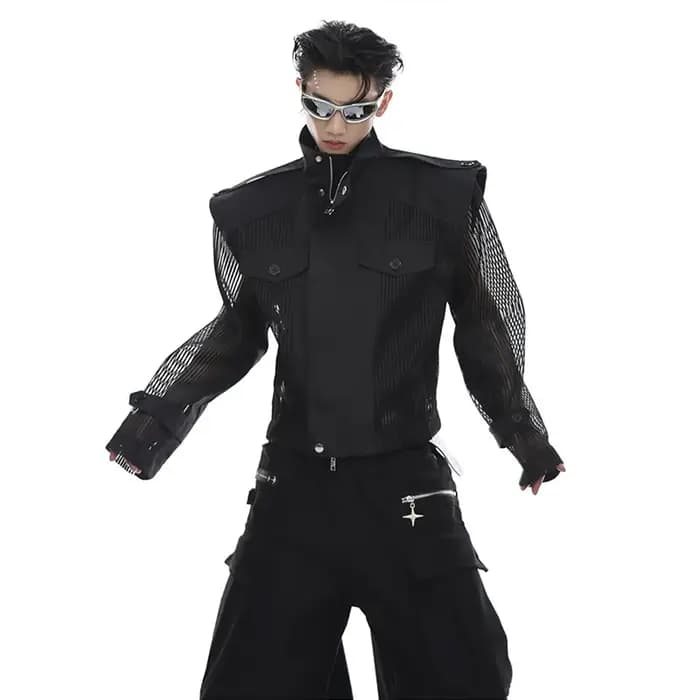 LUZHEN – Streetwear tendance en maille pour hommes