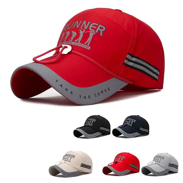 Casquette à visière réglable pour homme