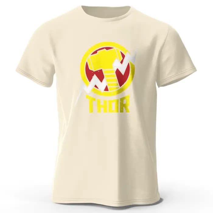 T-shirt imprimé The foreThor pour hommes et femmes, t-shirts graphiques vintage classiques, été, 100