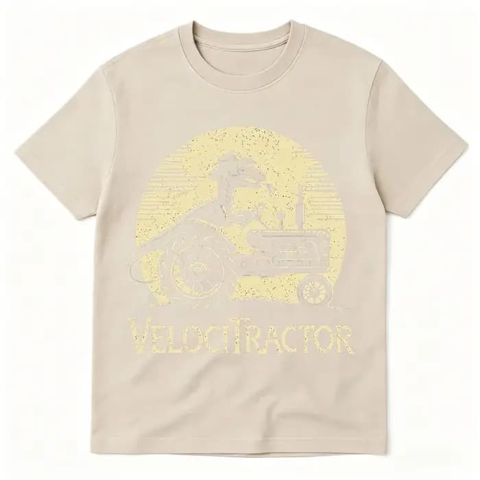 T-shirt graphique VelociTractor drôle pour hommes et femmes