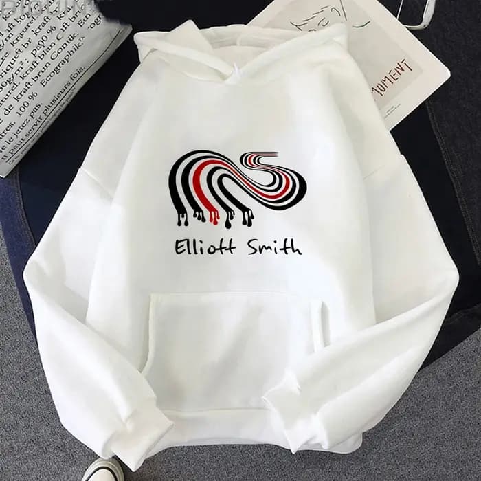 ANING OTT Smith-Sweat à Capuche pour Chanteur de Musique PVD Harajuku, Streetwear, Décontracté, à la