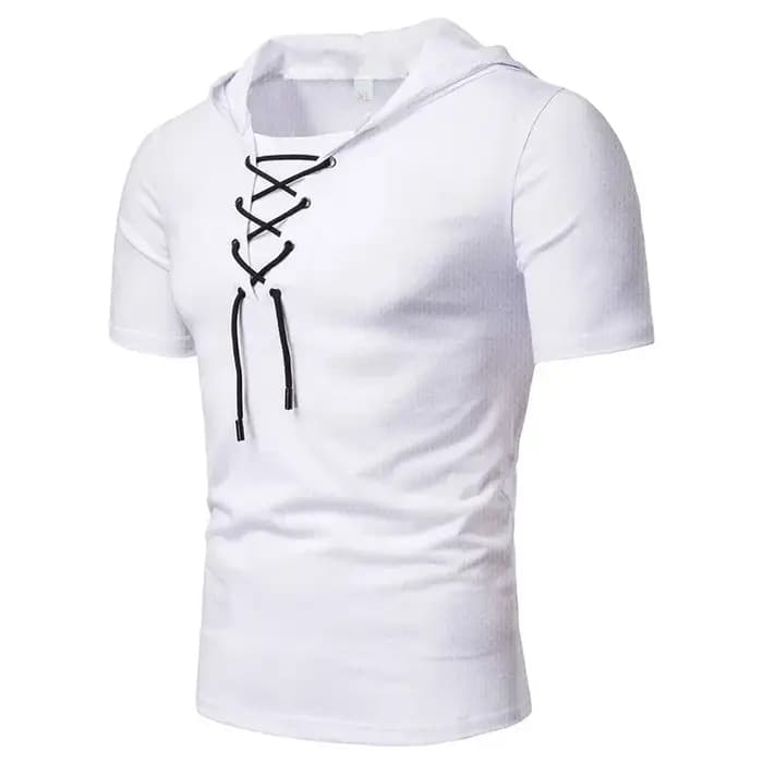 T-shirt à manches courtes à capuche 2026 pour homme