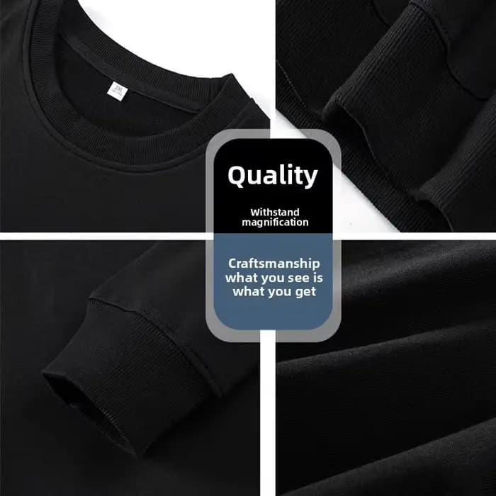 Sweat à capuche personnalisé col rond pull de mode ajouter votre propre message