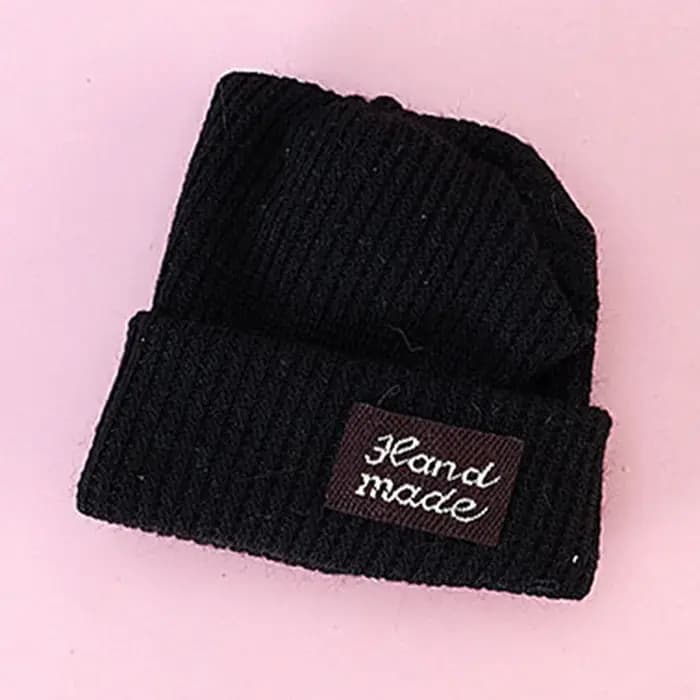 Bonnet de patin en laine tricotée à la mode