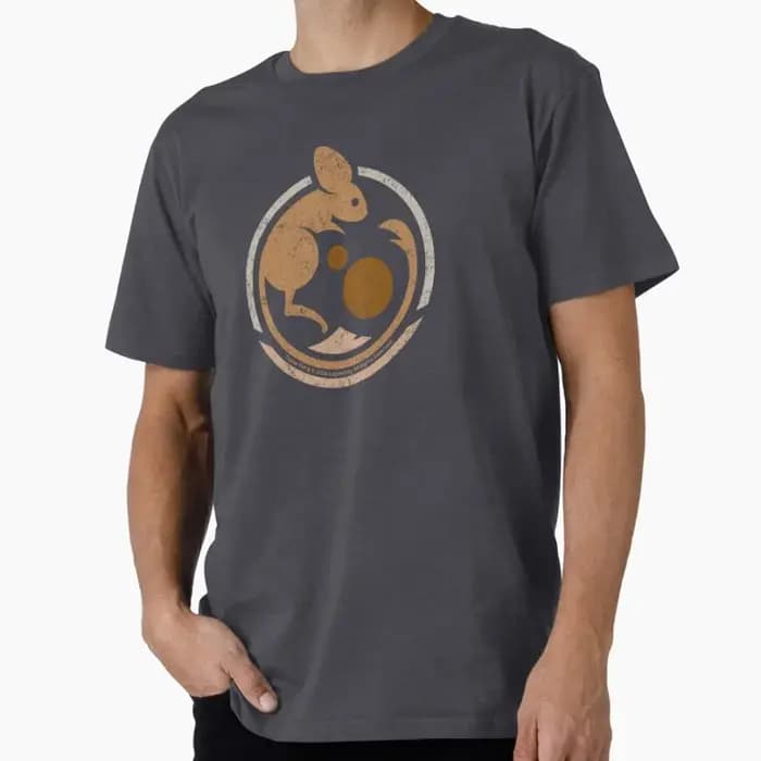 Dune Arrakis Muad Dib emblème en détresse Vintage science fiction cadeau t-shirt pour homme grande taille hauts rétro film graphique impression vêtements