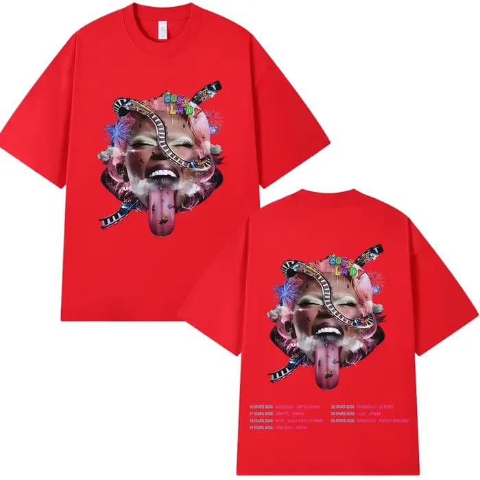 Theodora Boss Lady Tour 2026 Concert T-shirt hommes femmes Hip Hop mode T-shirt décontracté coton ma
