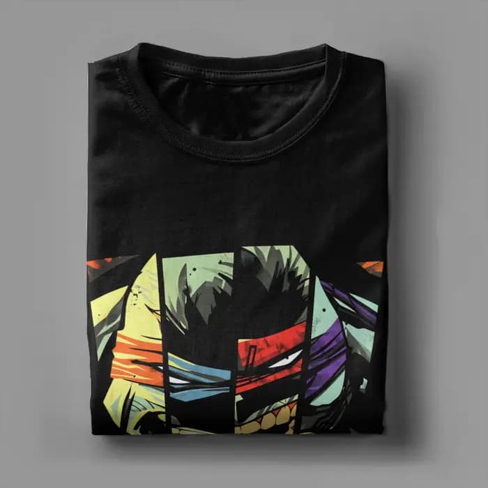 T-shirt TMNT Face Strips Eastman pour hommes