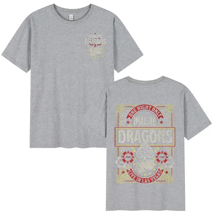 Rock Band Imagine Dragons Album de musique T-shirt mode Hip Hop